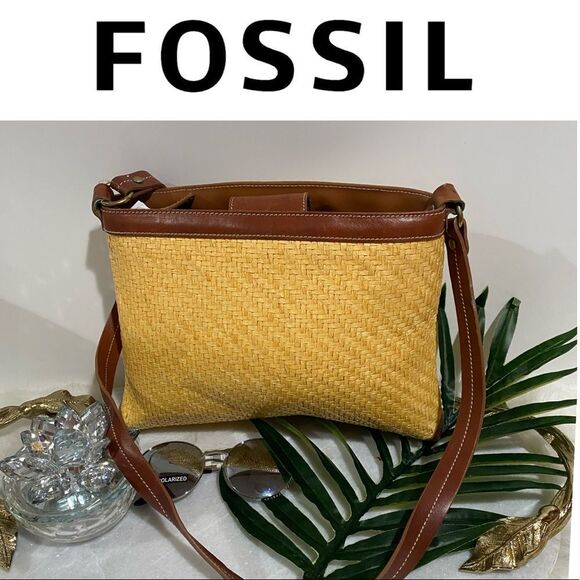 FOSSIL woven bag - Picture 2 of 12